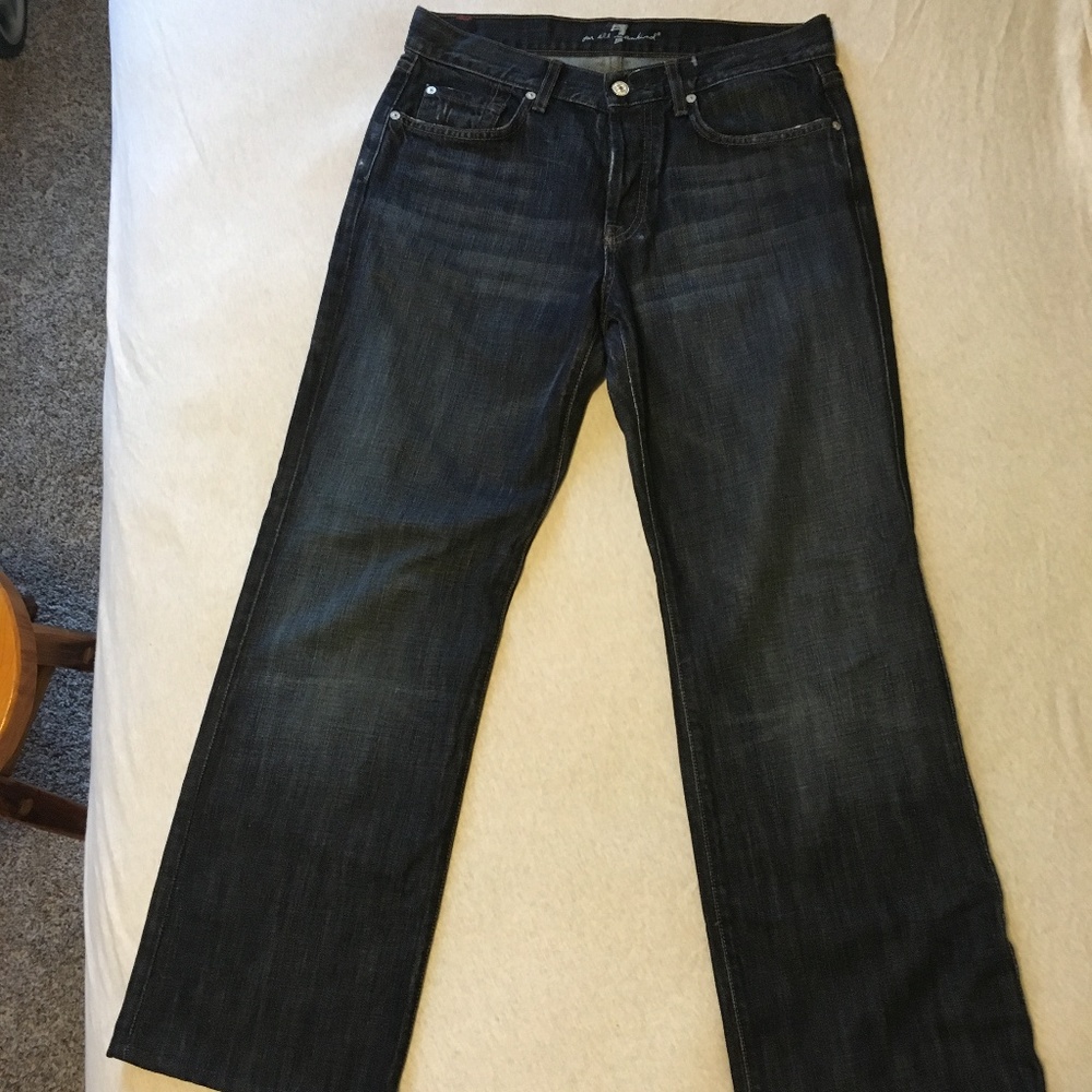 7 For All Mankind Jeans, Relaxed Fit 31 Waist